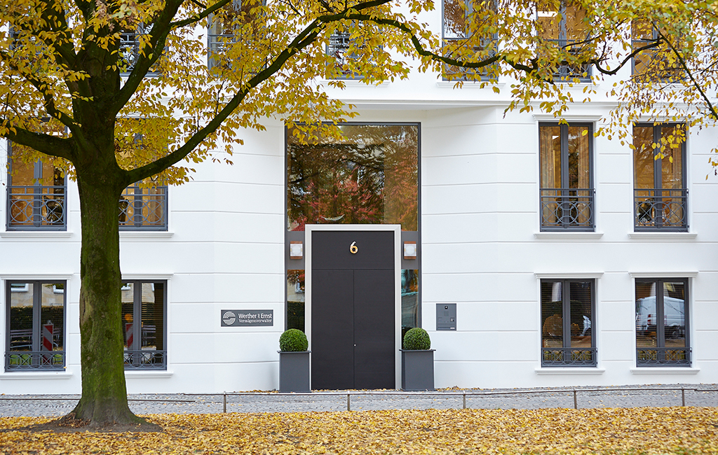Der Standort von "Werther und Ernst" in Bielefeld